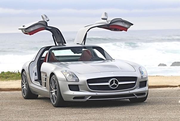 Der Flügeltürer SLS AMG könnte für eine Geldanlage gut sein ... Foto: UnitedPictures/Auto-Reporter.NEt